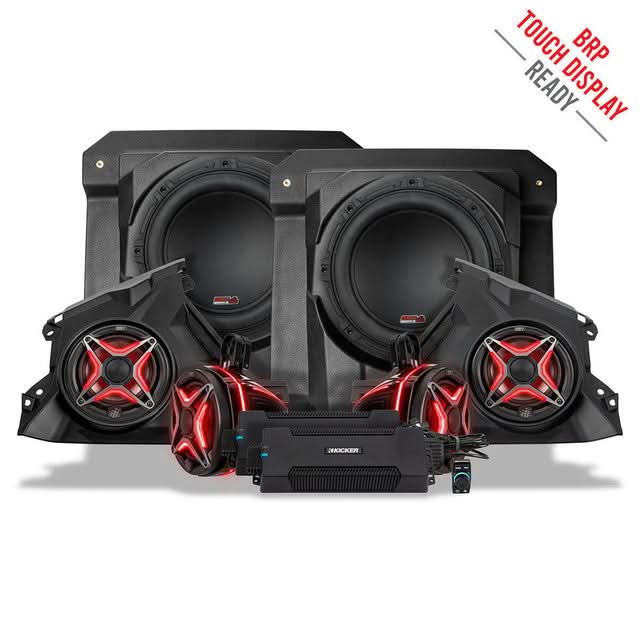 SSV WORKS CAN-AM MAVERICK R PHASE-5 V-SPEC 1650 WATT 6-SPEAKER SYSTEM