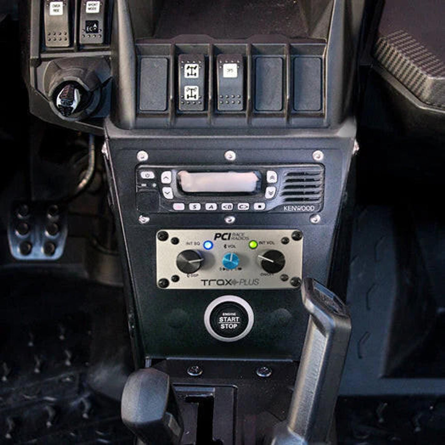 PCI RACE RADIOS CAN-AM MAVERICK X3 TRAX STEREO COMPLETE COMMUNICATION PACKAGE