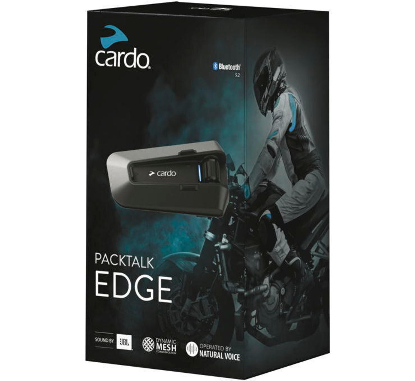 CARDO SYSTEMS PACKTALK EDGE WITH 40MM JBL SPEAKERS