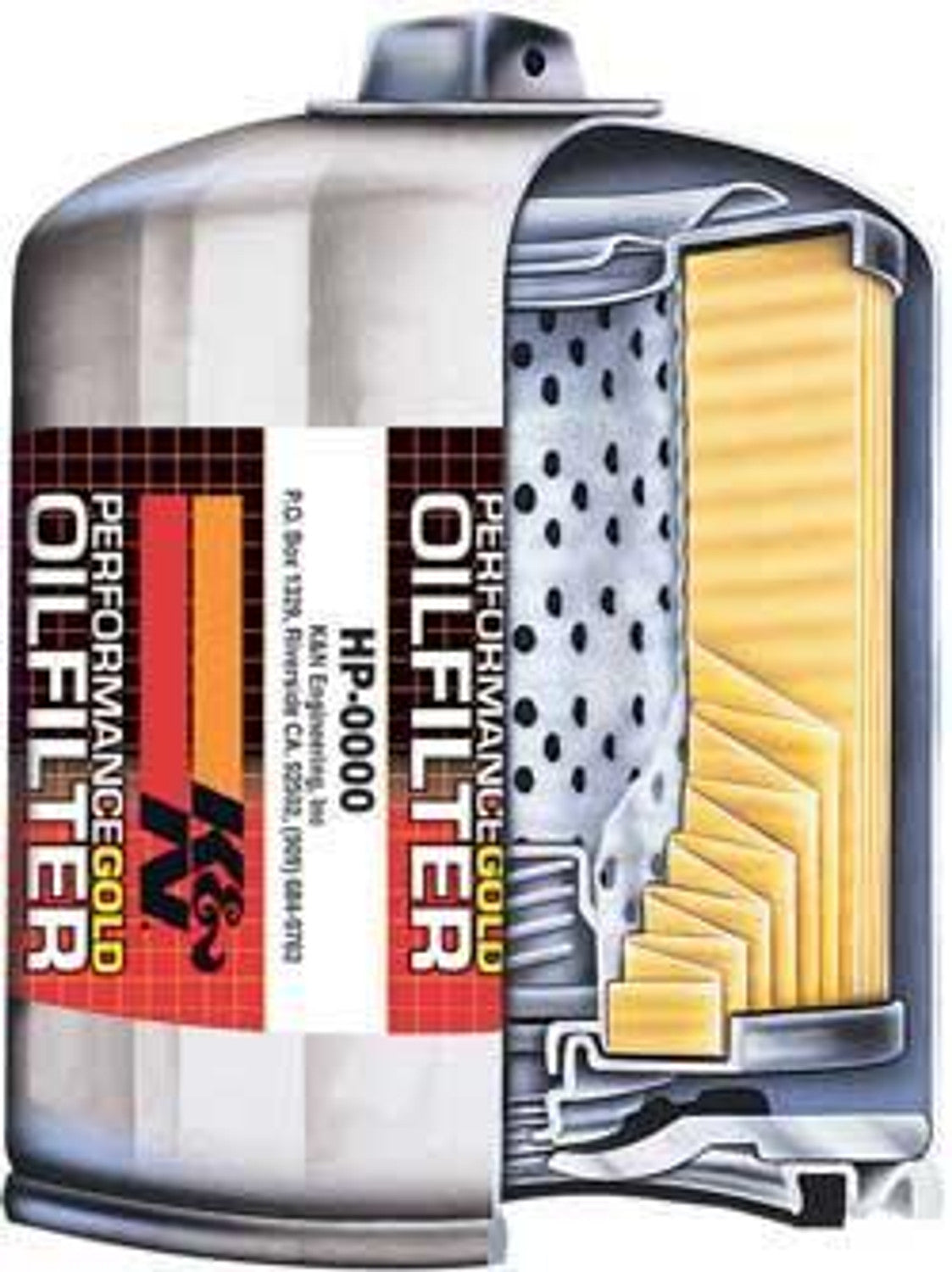 K&N FILTERS POLARIS RZR PRO R 2.0L 4-CYL OIL FILTER