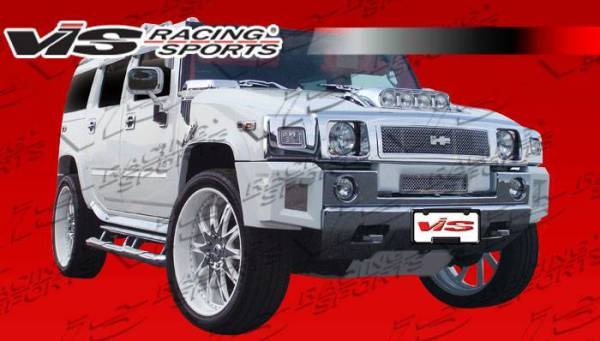 2003-2009 Hummer H2 4Dr Bossini Driving Light Mounting Housing