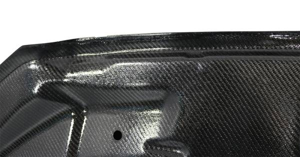 Double Sided Carbon Fiber Hood Terminator Style for Ford MUSTANG 2018-2023