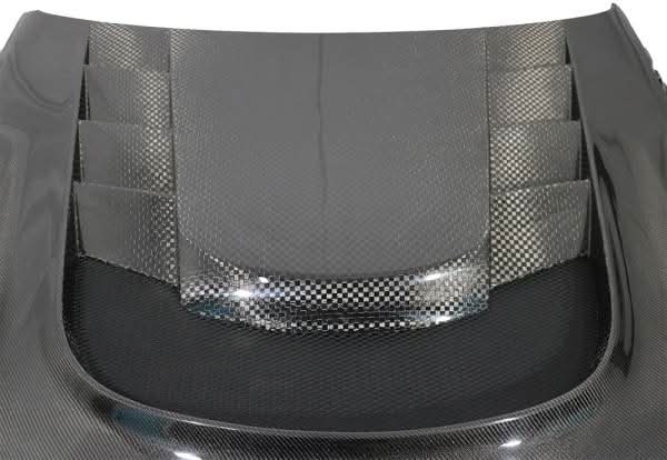 VRS Style Double-Sided Hybrid Carbon Fiber Hood for Toyota Supra GR 2020-2024