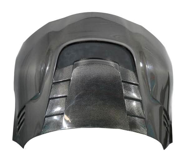VRS Style Double-Sided Hybrid Carbon Fiber Hood for Toyota Supra GR 2020-2024