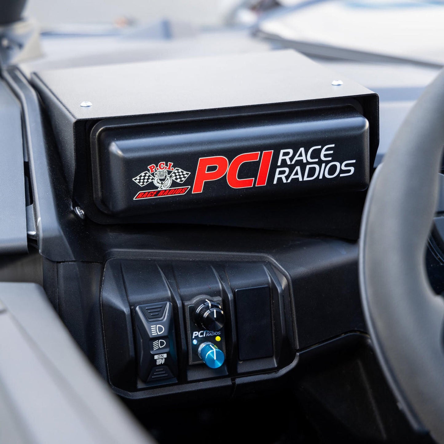 PCI RACE RADIOS CAN-AM MAVERICK R PCI ROCKER COMMUNICATIONS PACKAGE