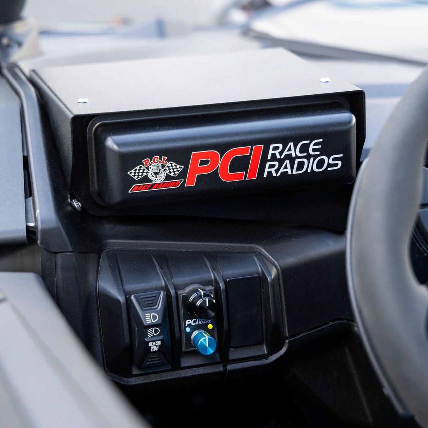 PCI RACE RADIOS CAN-AM MAVERICK R PCI ROCKER COMMUNICATIONS PACKAGE