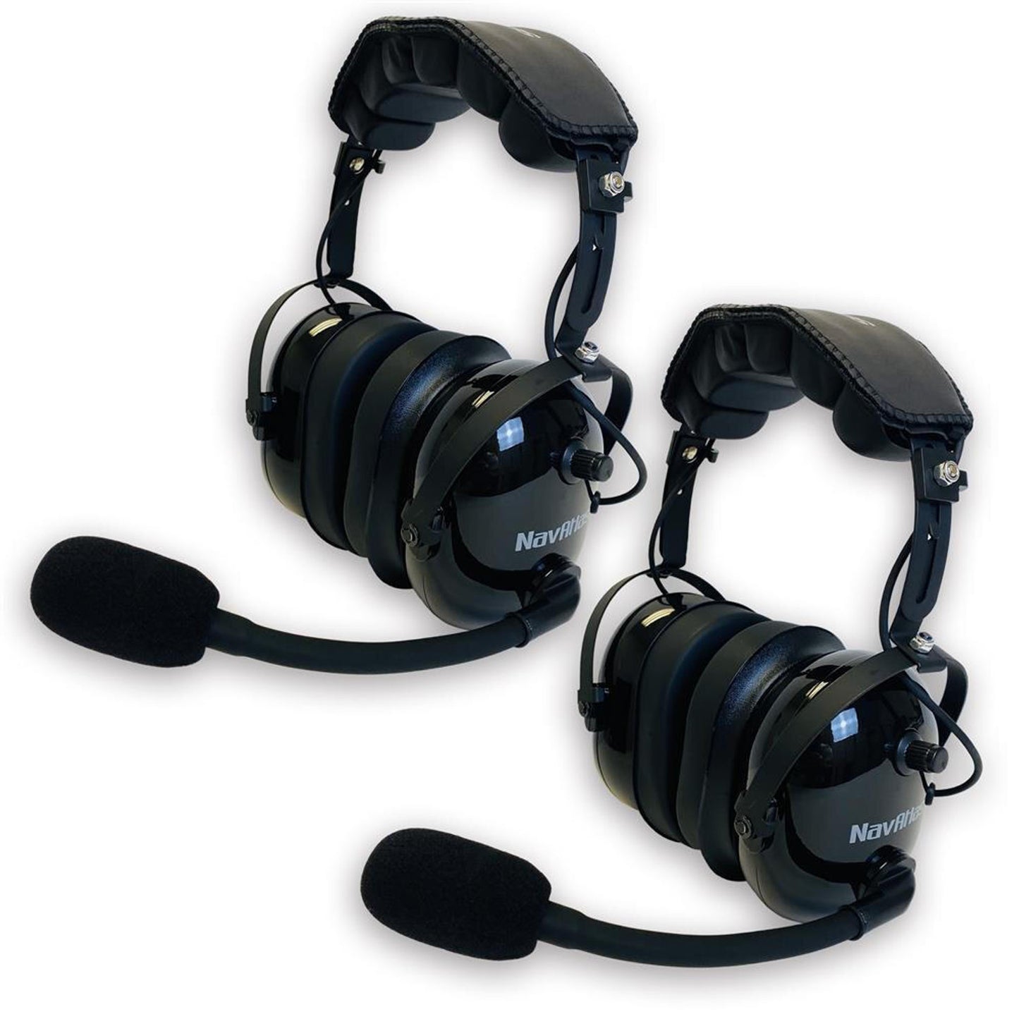 NAVATLAS NNT10 2 - 4 PERSON OFF-ROAD INTERCOM HEADSET AND CABLE BUNDLE (OVER THE HEAD HEADSET)