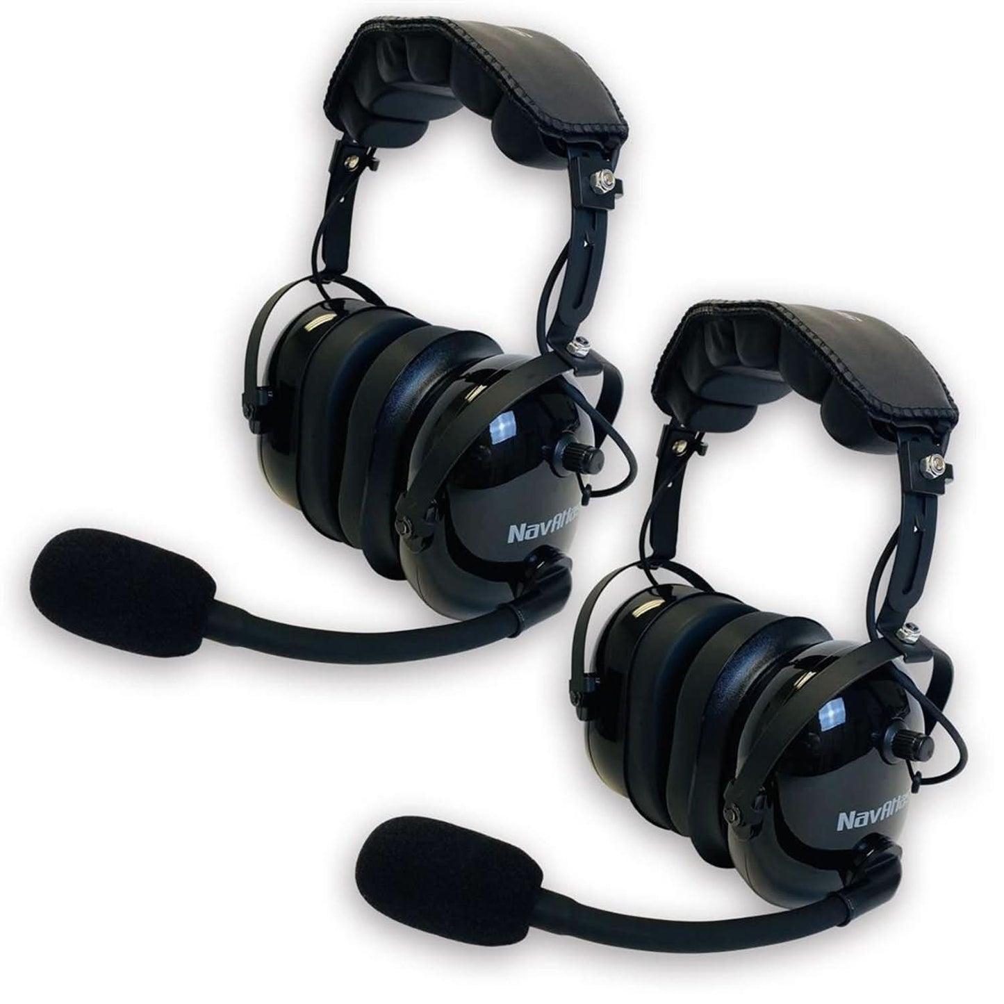 NAVATLAS NNT10 2 - 4 PERSON OFF-ROAD INTERCOM HEADSET AND CABLE BUNDLE (OVER THE HEAD HEADSET)
