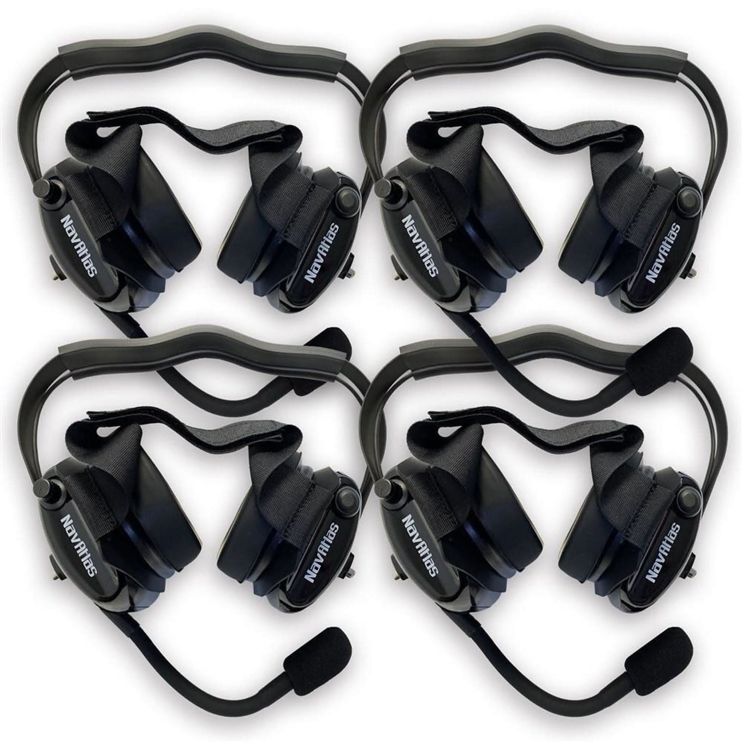 NAVATLAS NNT20 4 PERSON INTERCOM AND RADIO BUNDLE (BEHIND THE HEAD HEADSET)