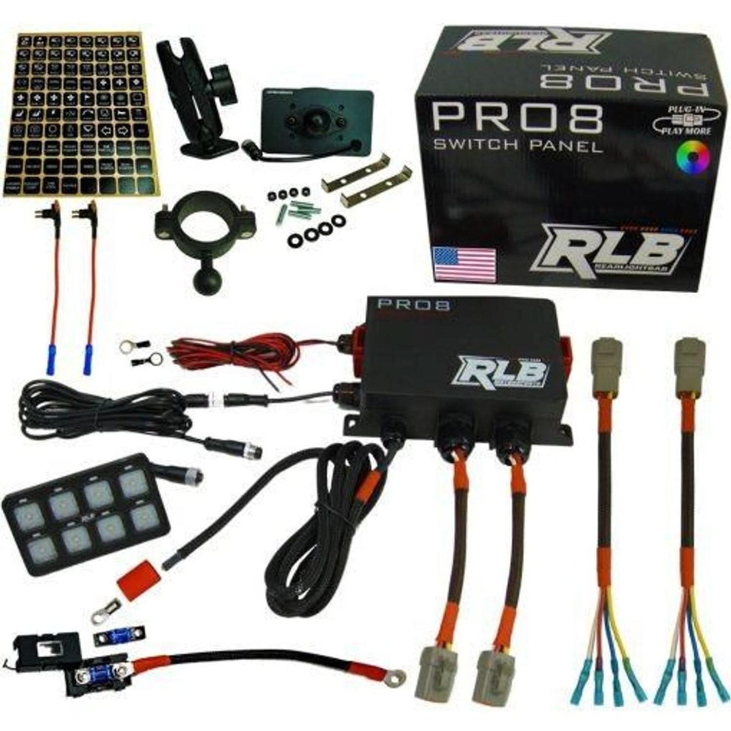 RLB MOTORSPORTS PRO8 SWITCH PANEL