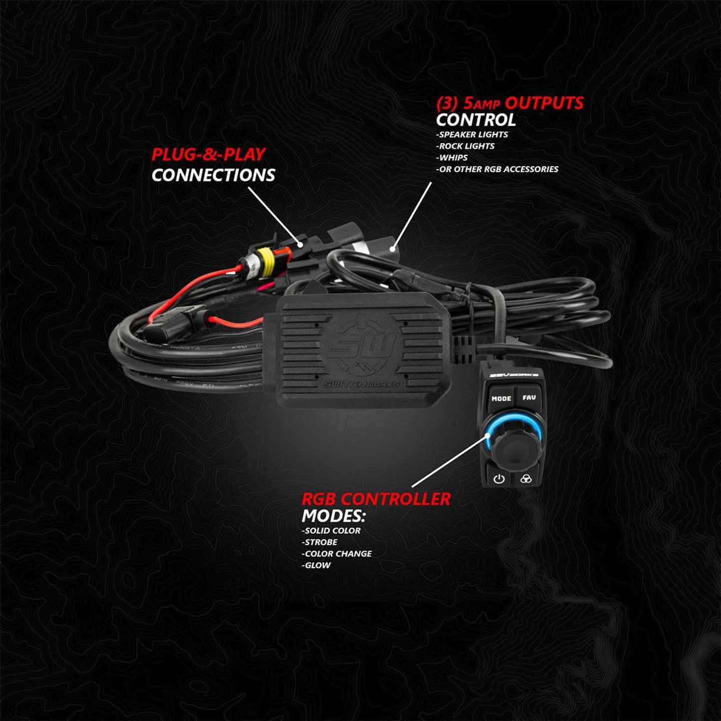 SSV WORKS CAN-AM MAVERICK R PHASE-5 V-SPEC 1650 WATT 6-SPEAKER SYSTEM