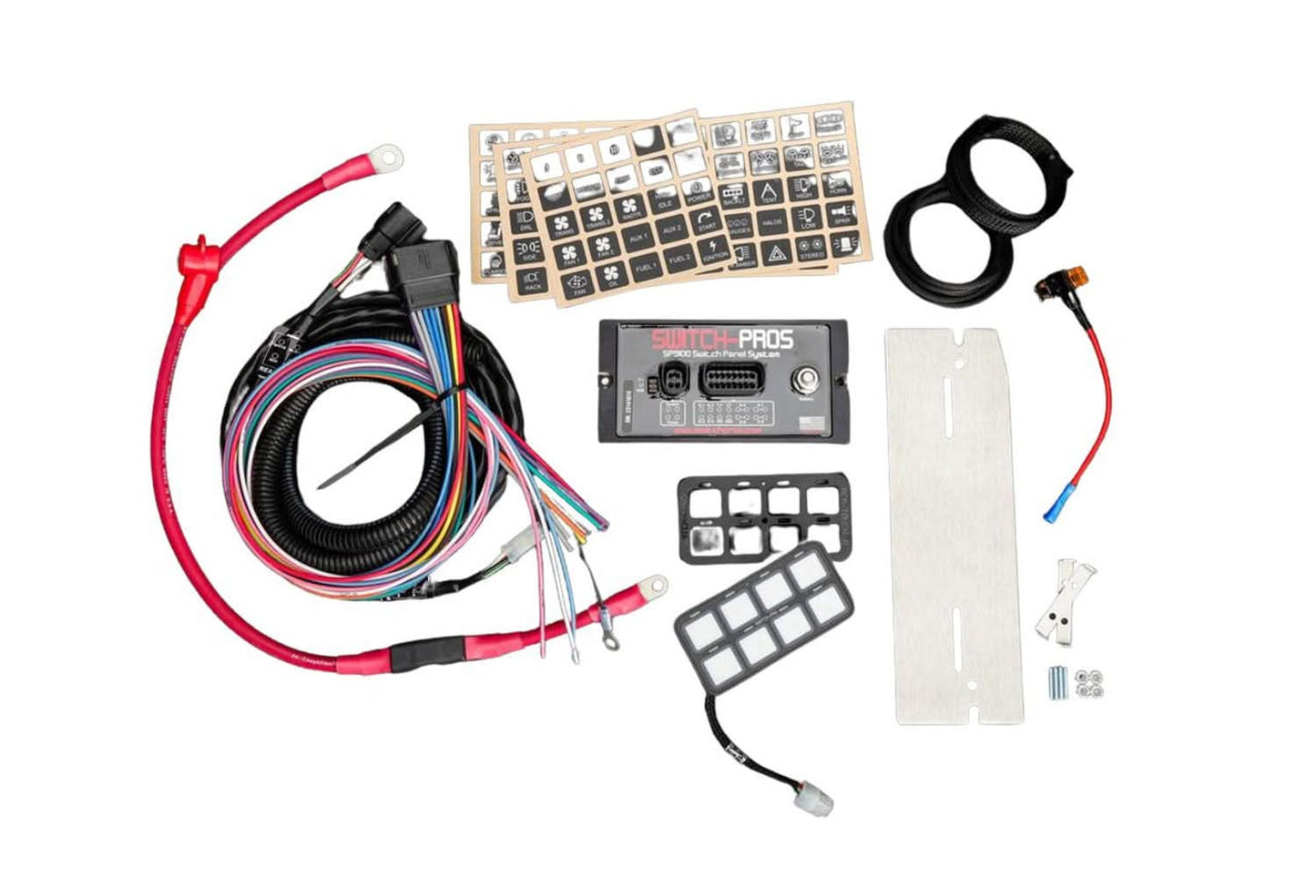 SWITCH PROS SP9100 8 BUTTON AUXILIARY POWER SWITCH SYSTEM