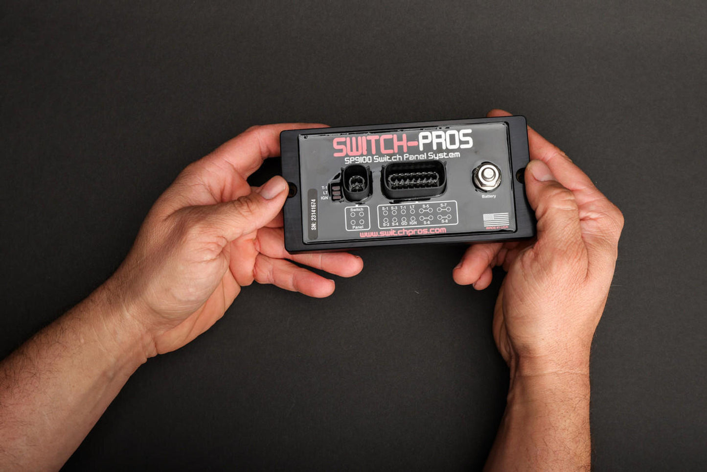 SWITCH PROS SP9100 8 BUTTON AUXILIARY POWER SWITCH SYSTEM