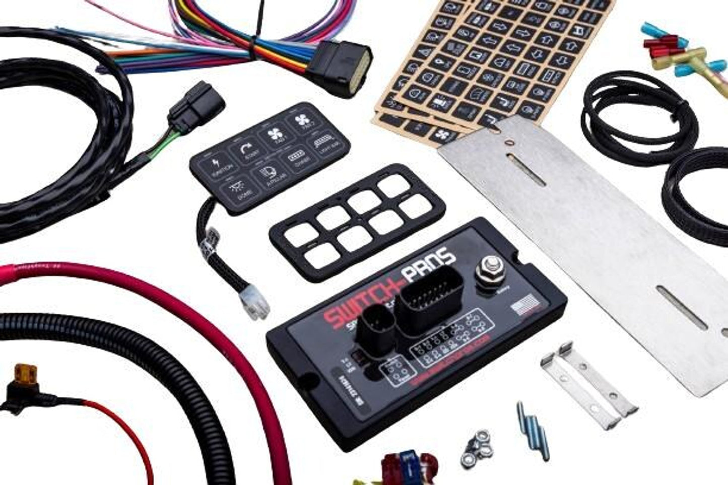 SWITCH PROS SP9100 8 BUTTON AUXILIARY POWER SWITCH SYSTEM