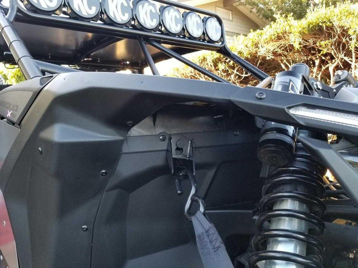 GEISER PERFORMANCE CAN-AM X3 TIE DOWN MOUNTS