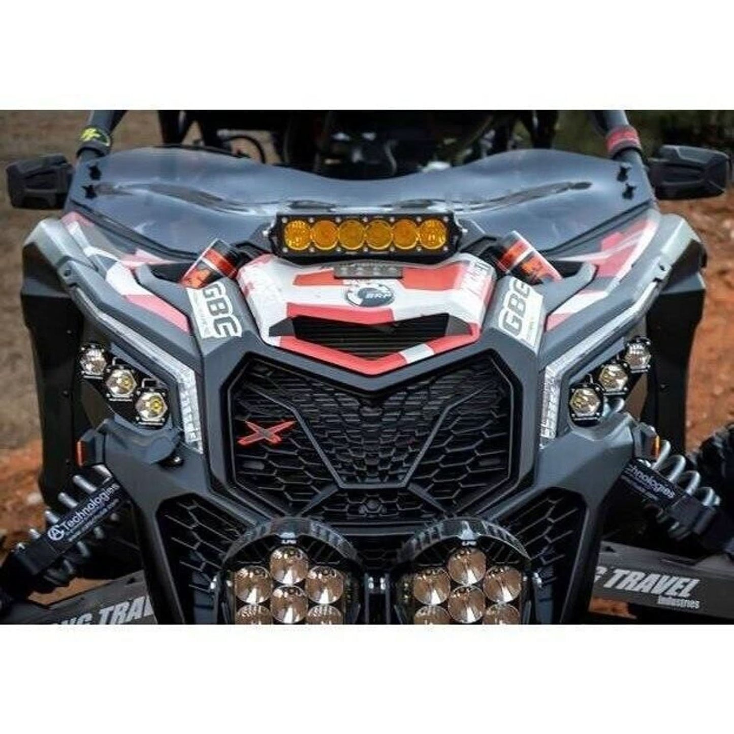 BAJA DESIGNS CAN-AM MAVERICK X3 S1 TRIPLE LED HEADLIGHT KIT