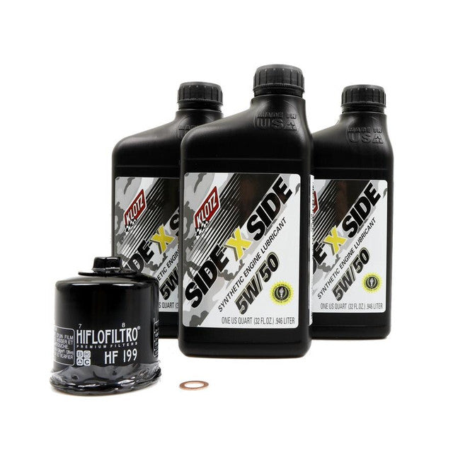 KLOTZ SYNTHETICS POLARIS RZR PRO TURBO OIL CHANGE KIT