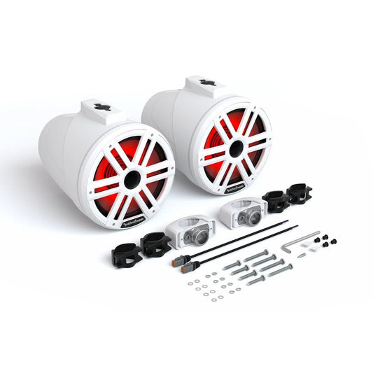 ROCKFORD FOSGATE M2 10 COLOR OPTIX 2-WAY HORN LOADED TOWER MARINE SPEAKERS