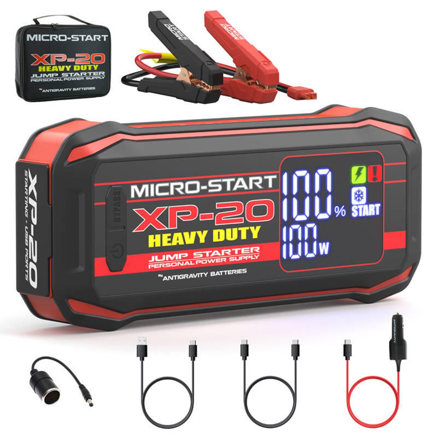 ANTIGRAVITY BATTERIES XP-20-HD MICRO-START LITHIUM JUMP-STARTER