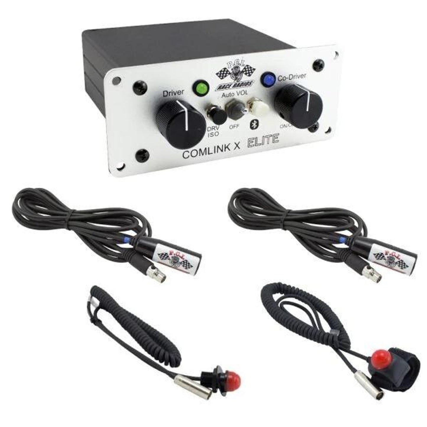 PCI RACE RADIOS COMLINK X AND KENWOOD NX-1700 RACE PACKAGE