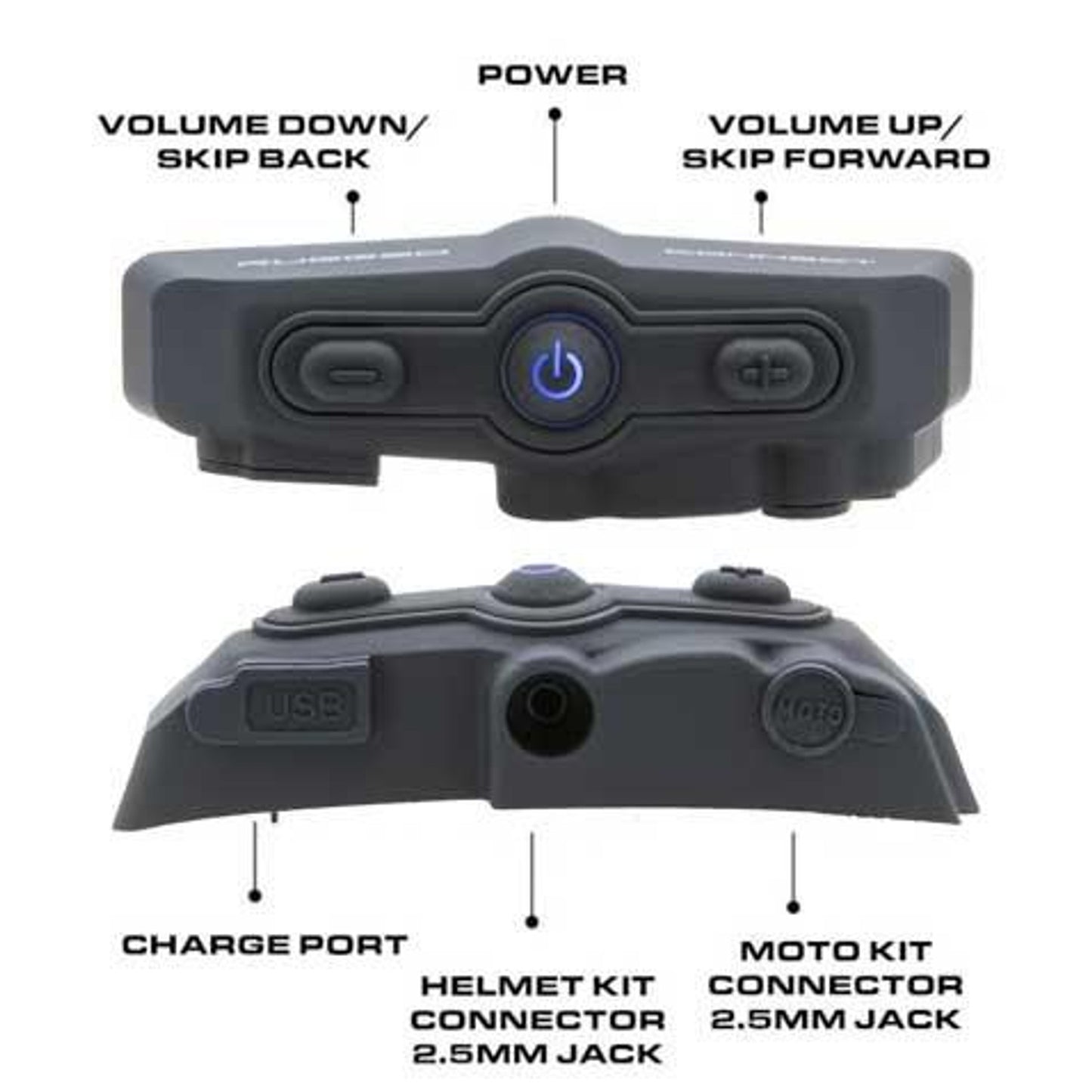 RUGGED RADIOS CONNECT BT2 HELMET BLUETOOTH HEADSET