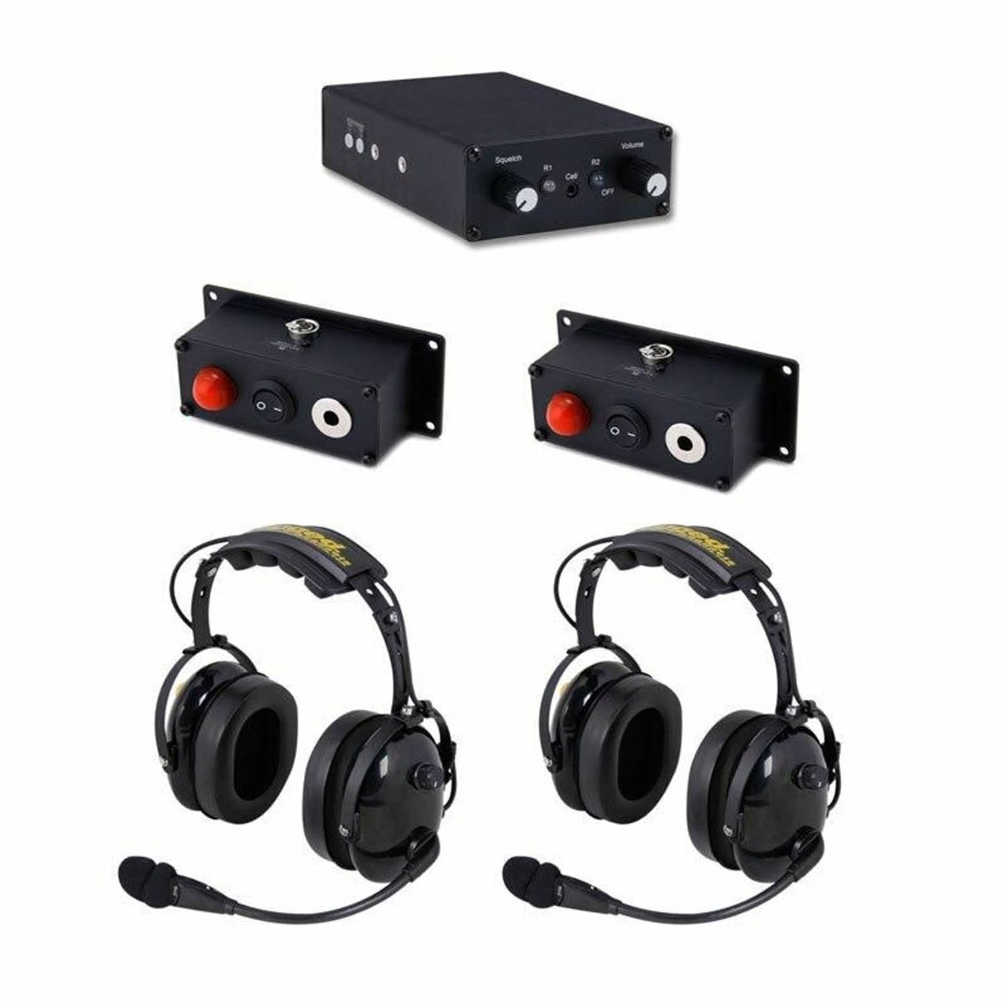RUGGED RADIOS RRP800 FIRE / SAFETY INTERCOM DUAL RADIO 2 PLACE FIRE TRUCK KIT