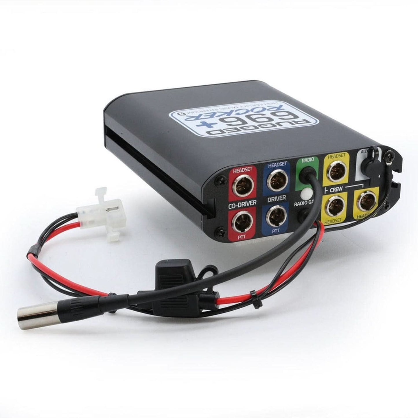 RUGGED RADIOS STX STEREO REMOTE HEAD COMPLETE MASTER COMMUNICATION KIT WITH INTERCOM AND 2-WAY RADIO