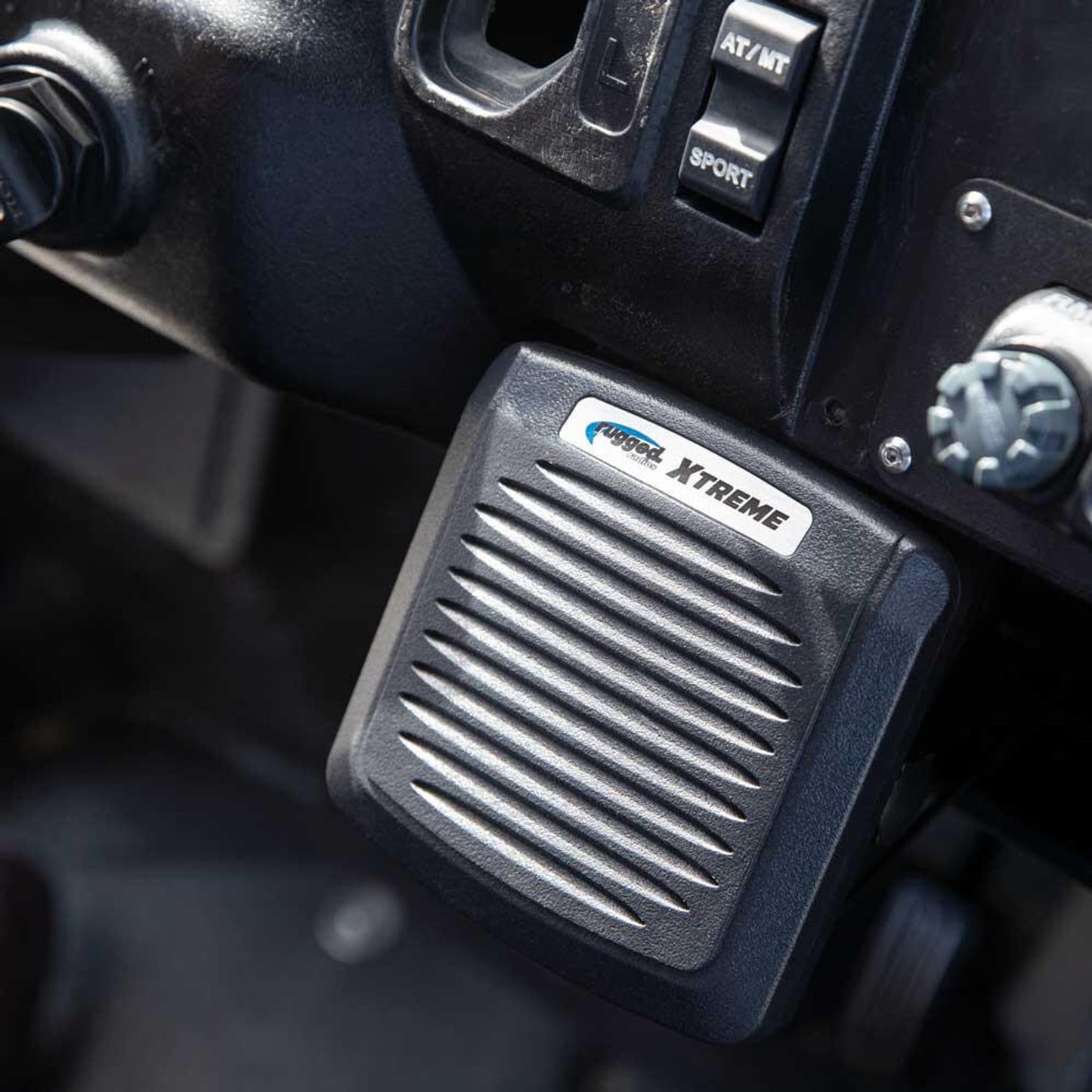 RUGGED RADIOS ADVENTURE RADIO KIT GMR25 WATERPROOF GMRS MOBILE RADIO KIT AND EXTERNAL SPEAKER