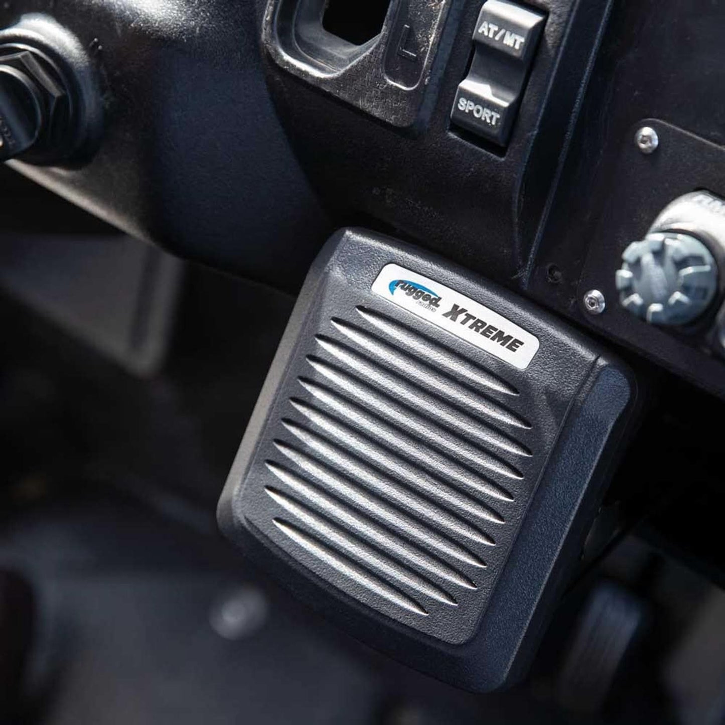 RUGGED RADIOS ADVENTURE RADIO KIT GMR25 WATERPROOF GMRS MOBILE RADIO KIT AND EXTERNAL SPEAKER