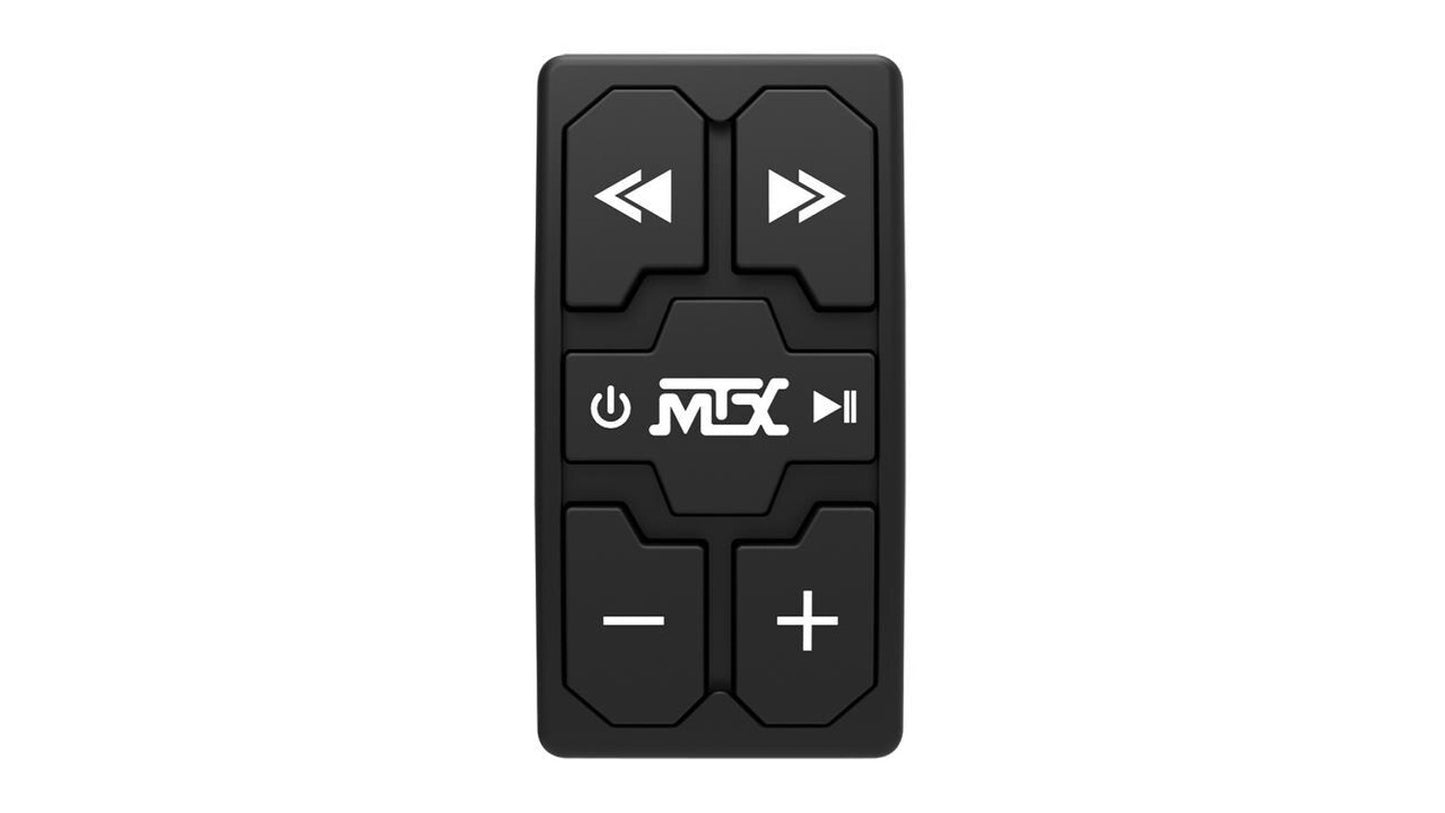 MTX AUDIO UNIVERSAL BLUETOOTH SWITCH AUDIO W/ AMP AND 4 ROLL CAGE SPEAKER PACKAGE