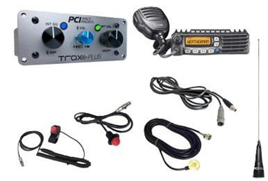 PCI RACE RADIOS TRAX PLUS BUILDER PACKAGE  INTERCOM AND RADIO KIT