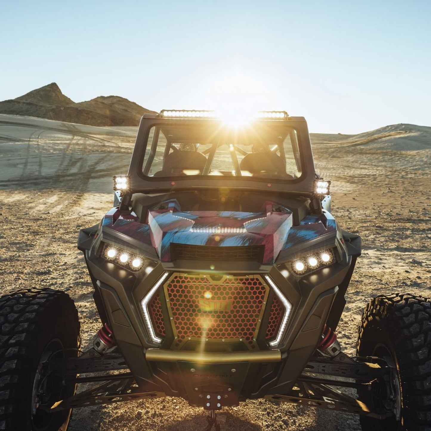 HERETIC STUDIO POLARIS XP 1000 / RS1 LED HEADLIGHTS