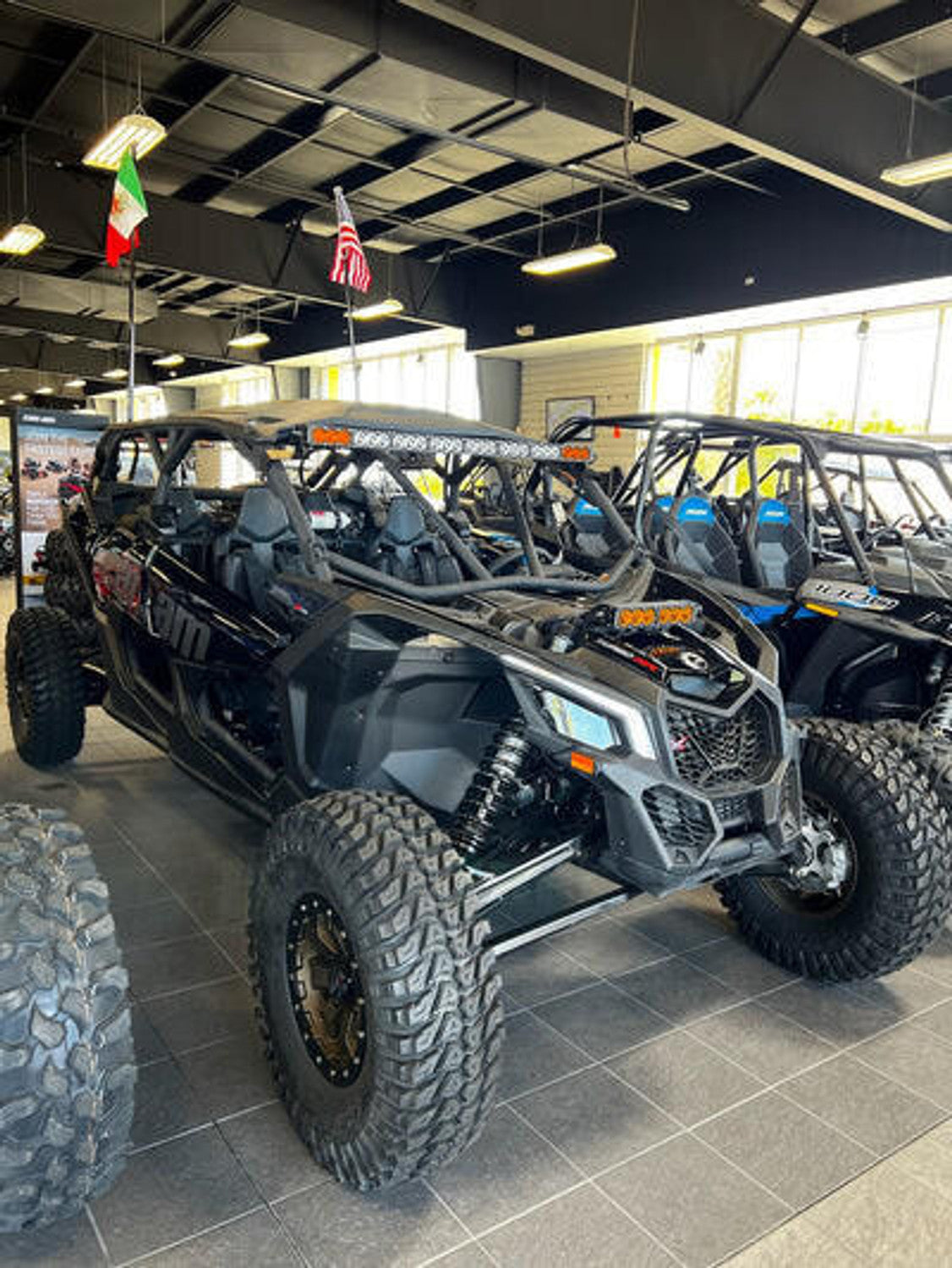 ALL TERRAIN CONCEPTS CAN-AM MAVERICK X3 RACE LIGHT BAR KIT