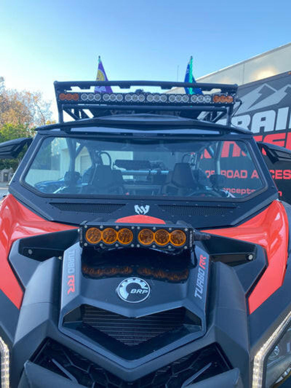 ALL TERRAIN CONCEPTS CAN-AM MAVERICK X3 RACE LIGHT BAR KIT