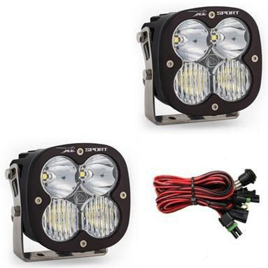 BAJA DESIGNS XL SPORT LED AUXILIARY LIGHT POD PAIR (DRIVINGCOMBO) (CLEAR)