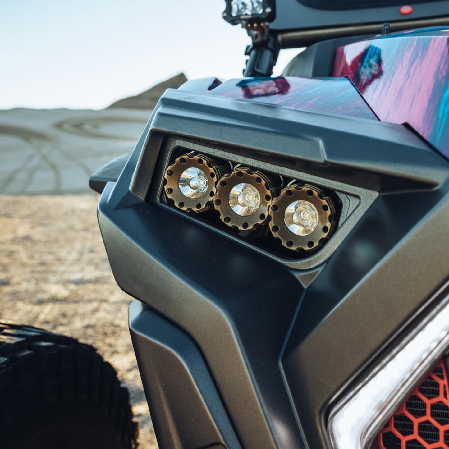 HERETIC STUDIO POLARIS XP 1000 / RS1 LED HEADLIGHTS
