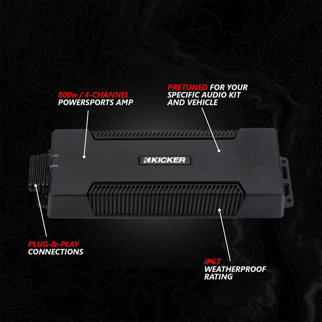 SSV WORKS CAN-AM MAVERICK R PHASE-5 V-SPEC 1650 WATT 6-SPEAKER SYSTEM