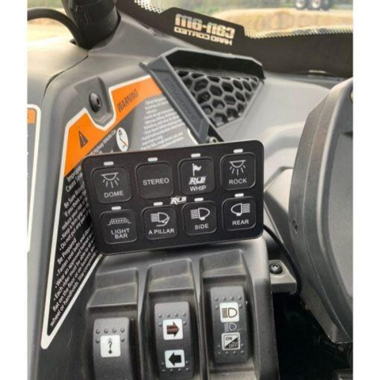 RLB MOTORSPORTS PRO8 SWITCH PANEL