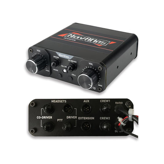 NAVATLAS NNT10 2 - 4 PERSON OFF-ROAD INTERCOM HEADSET AND CABLE BUNDLE (OVER THE HEAD HEADSET)