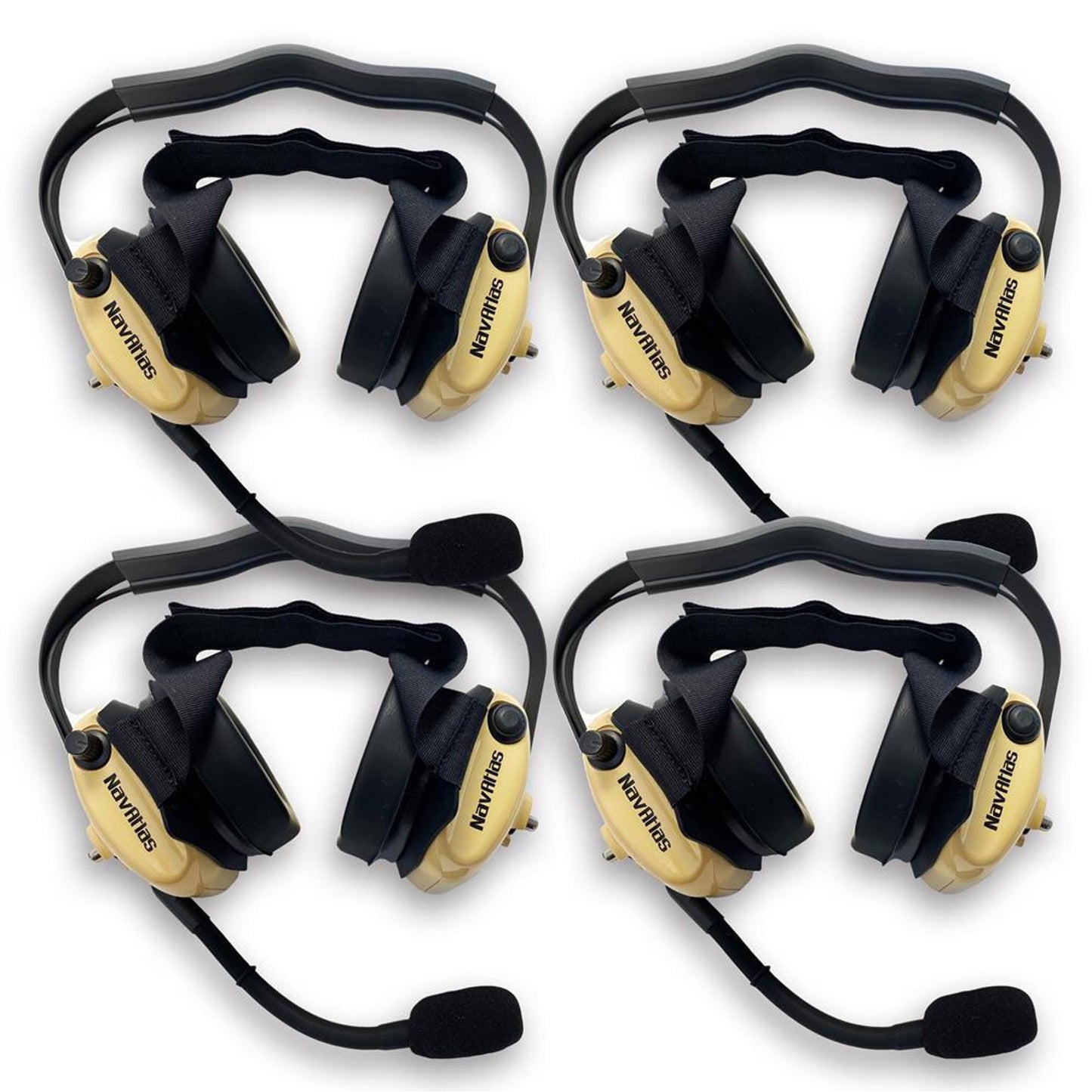 NAVATLAS NNT10 4 PERSON INTERCOM AND RADIO BUNDLE (BEHIND THE HEAD HEADSET)