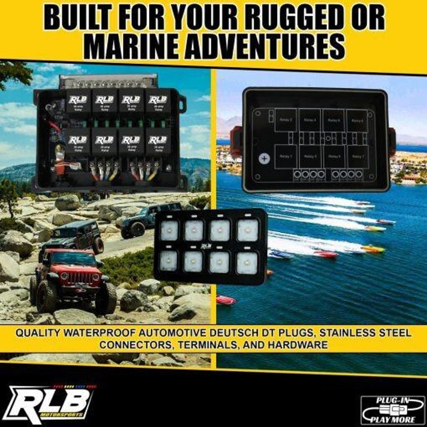 RLB MOTORSPORTS PRO8 SWITCH PANEL