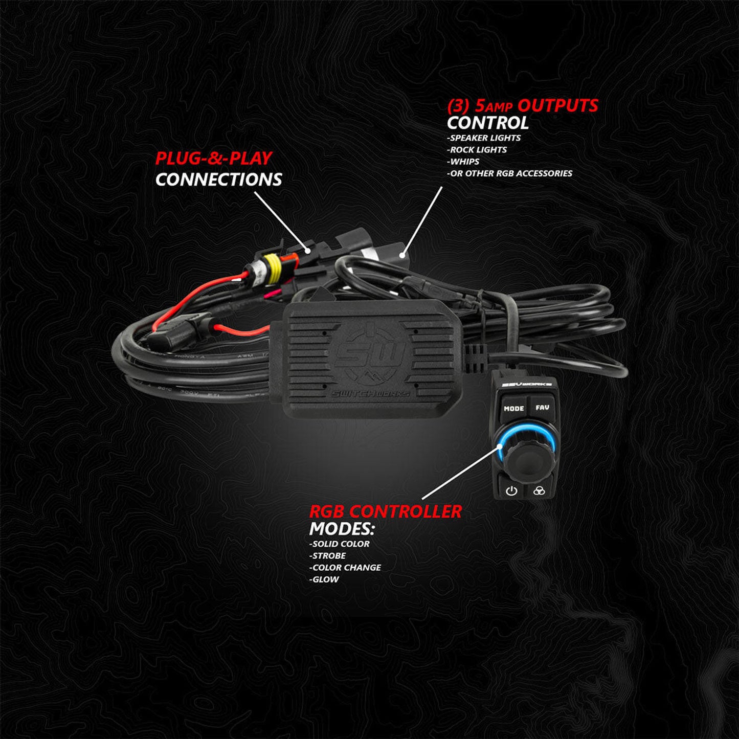 SSV WORKS CAN-AM MAVERICK R PHASE-5 V-SPEC 1650 WATT 6-SPEAKER SYSTEM