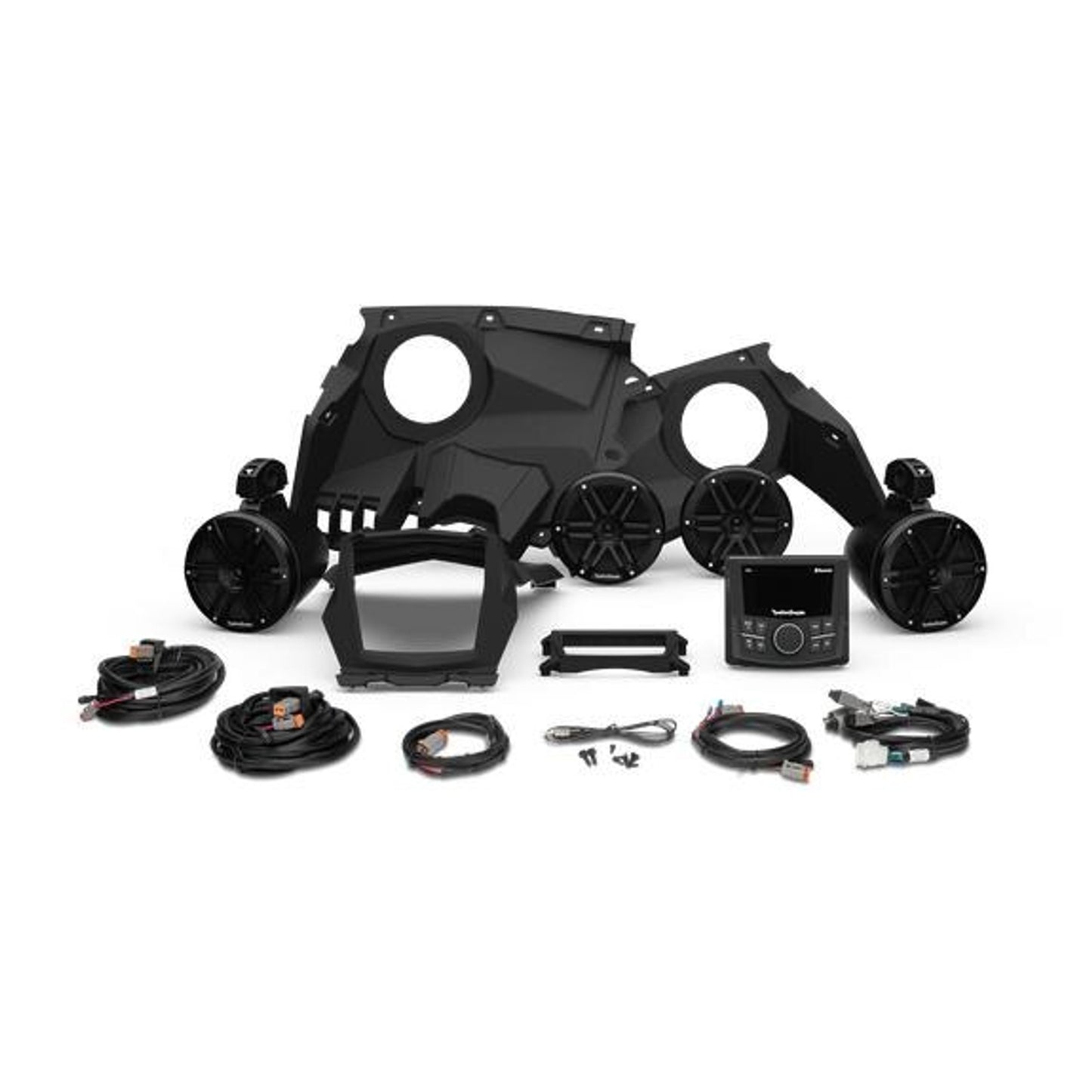 ROCKFORD FOSGATE CAN-AM MAVERICK X3 FRONT & REAR ELEMENT READY™ AUDIO KIT (PMX-1) (STAGE 2) 1 REVIEW
