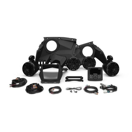 ROCKFORD FOSGATE CAN-AM MAVERICK X3 FRONT & REAR ELEMENT READY™ AUDIO KIT (PMX-1) (STAGE 2) 1 REVIEW