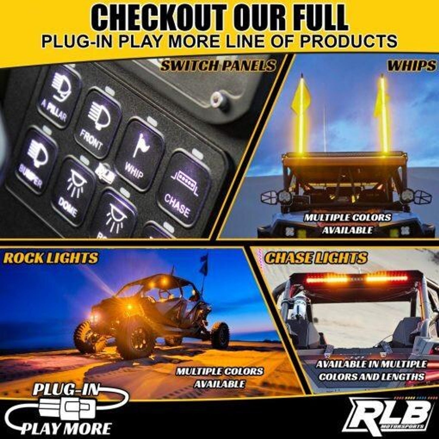 RLB MOTORSPORTS PRO8 SWITCH PANEL
