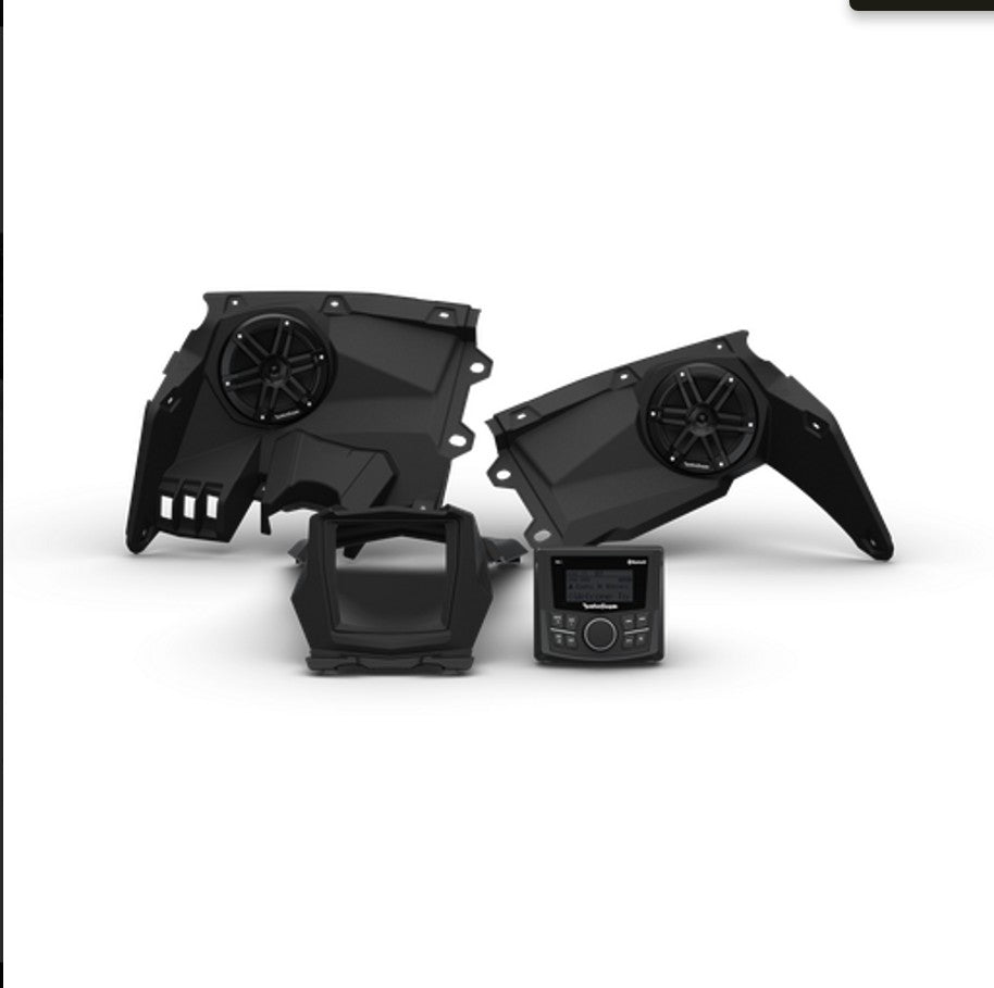 ROCKFORD FOSGATE CAN-AM MAVERICK X3 FRONT & REAR ELEMENT READY™ AUDIO KIT (PMX-1) (STAGE 2) 1 REVIEW