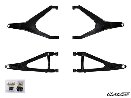 SUPERATV CAN-AM MAVERICK X3 HIGH CLEARANCE BOXED FRONT A-ARMS
