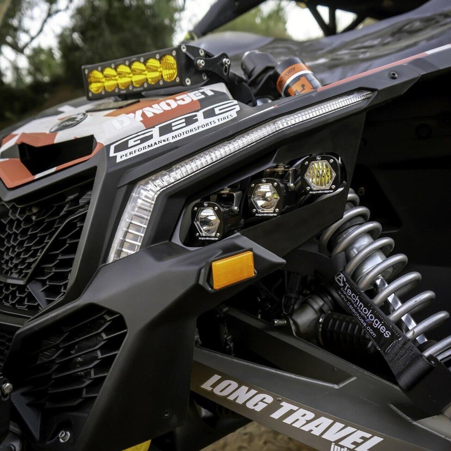 BAJA DESIGNS CAN-AM MAVERICK X3 S1 TRIPLE LED HEADLIGHT KIT