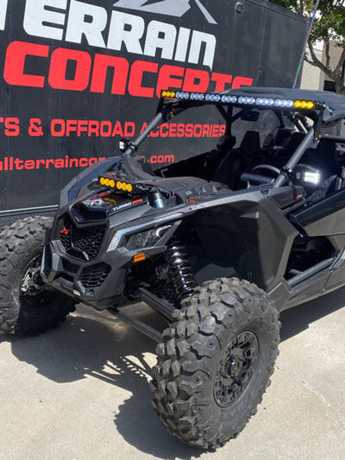 ALL TERRAIN CONCEPTS CAN-AM MAVERICK X3 RACE LIGHT BAR KIT