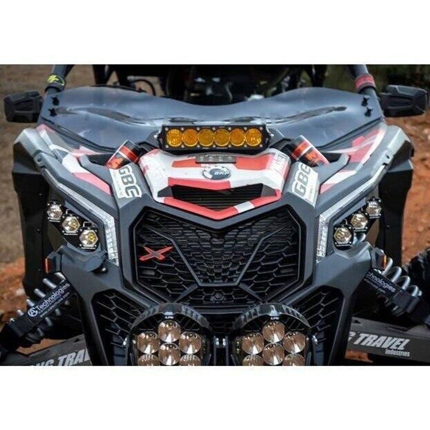BAJA DESIGNS CAN-AM MAVERICK X3 S1 TRIPLE LED HEADLIGHT KIT